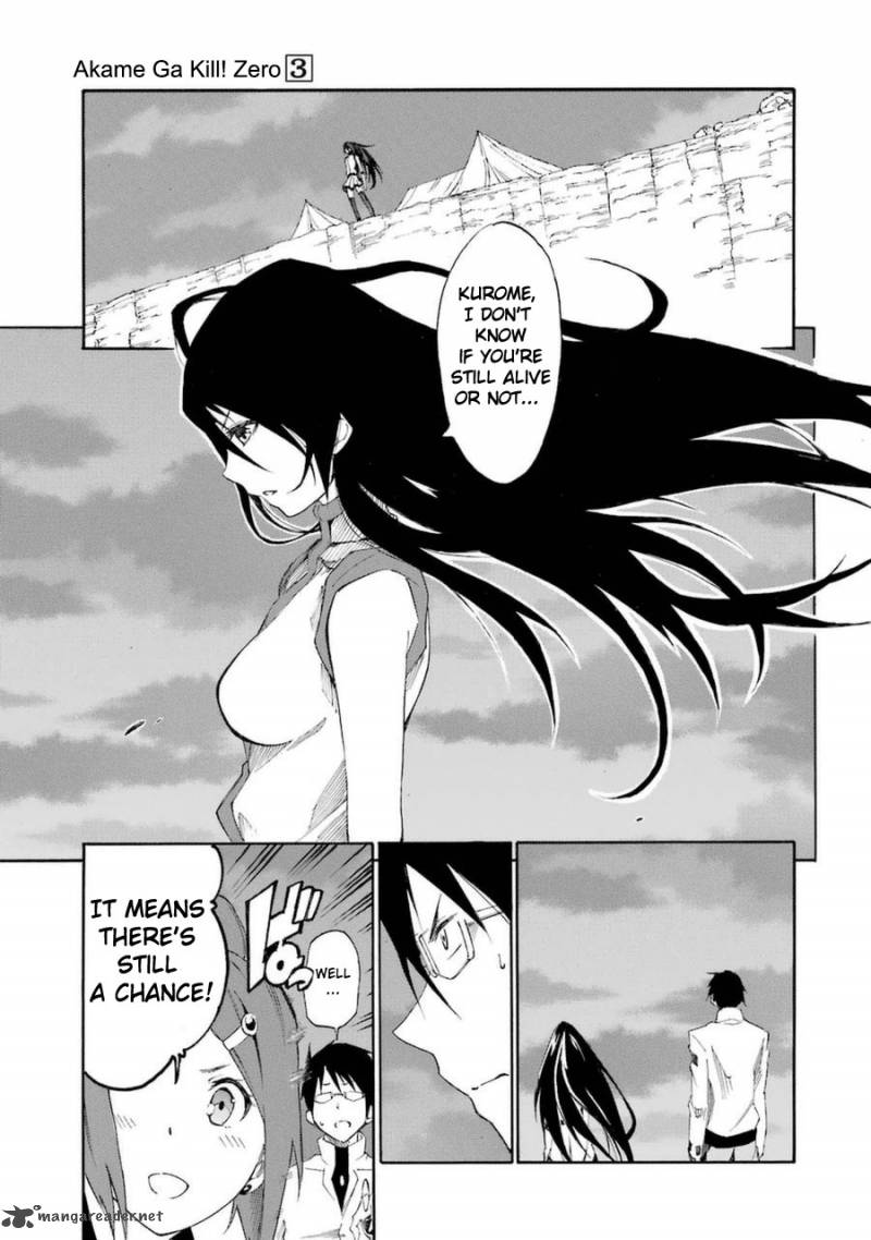Akame Ga Kill Zero Chapter 15 Page 22
