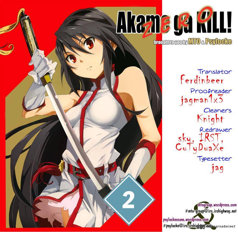 Akame Ga Kill Zero Chapter 2 Page 1