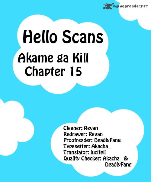 Akame Ga Kiru Chapter 15 Page 39