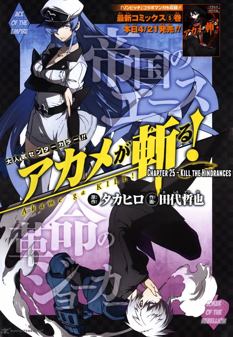 Akame Ga Kiru Chapter 25 Page 3