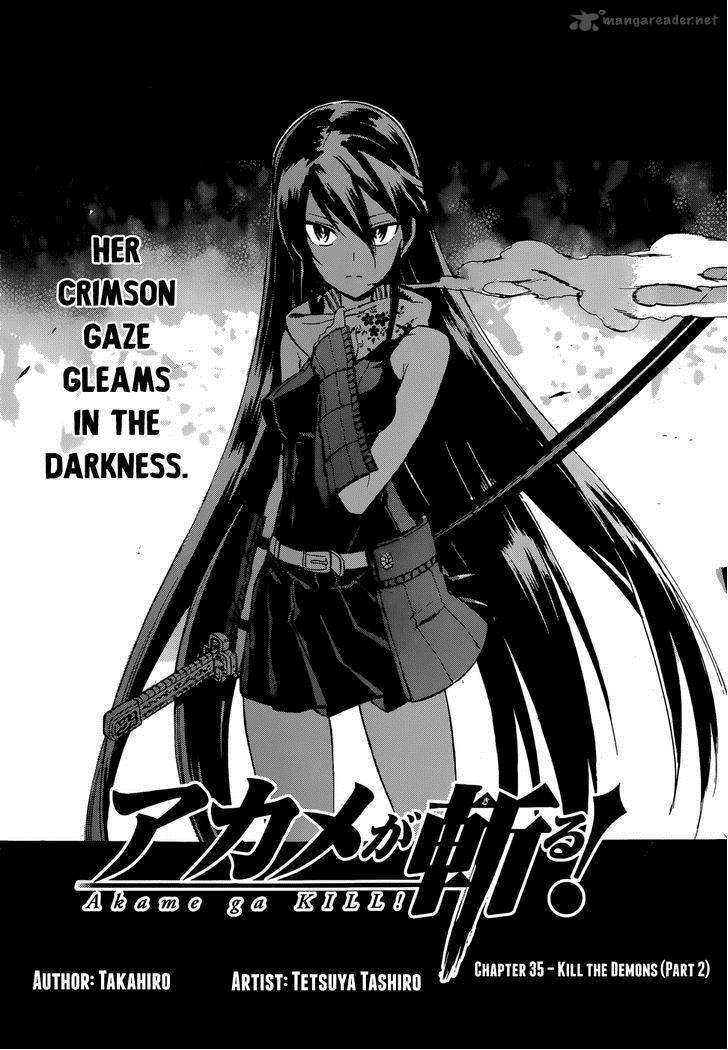 Akame Ga Kiru Chapter 35 Page 4