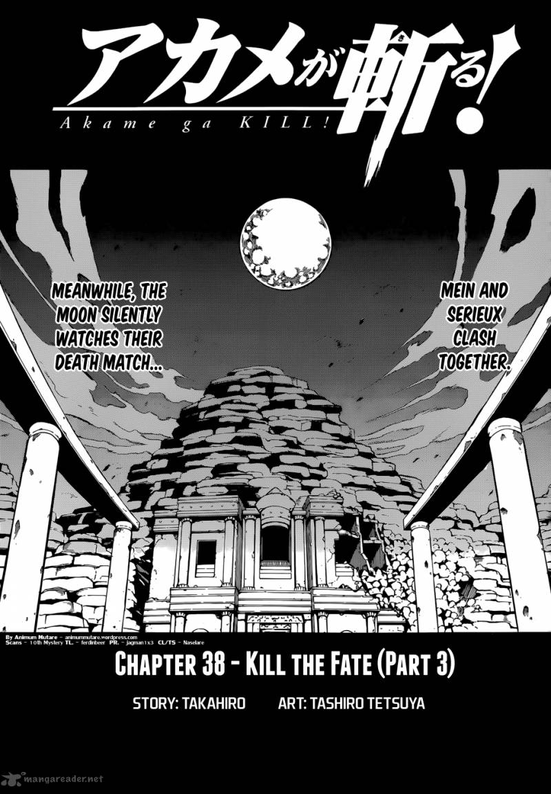 Akame Ga Kiru Chapter 38 Page 1