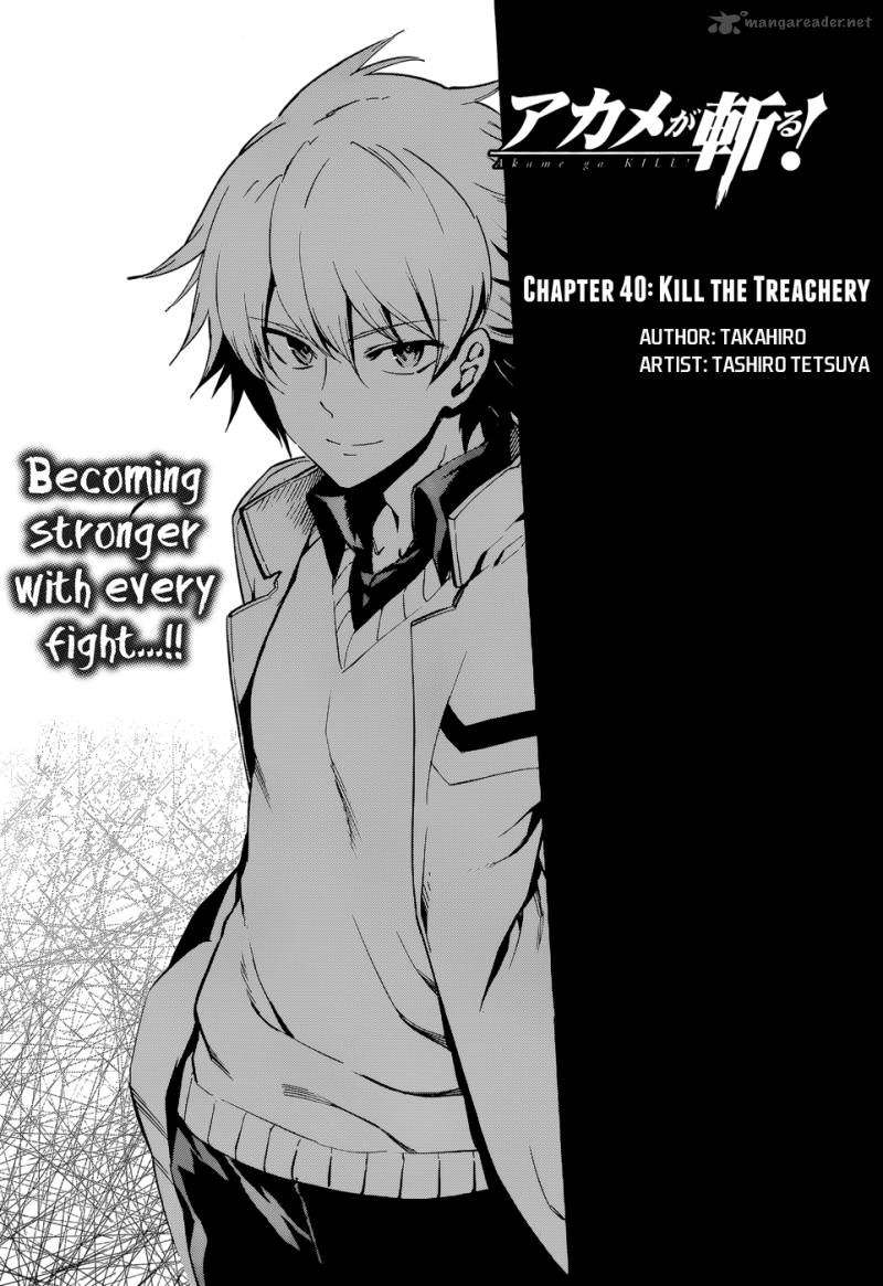Akame Ga Kiru Chapter 40 Page 3
