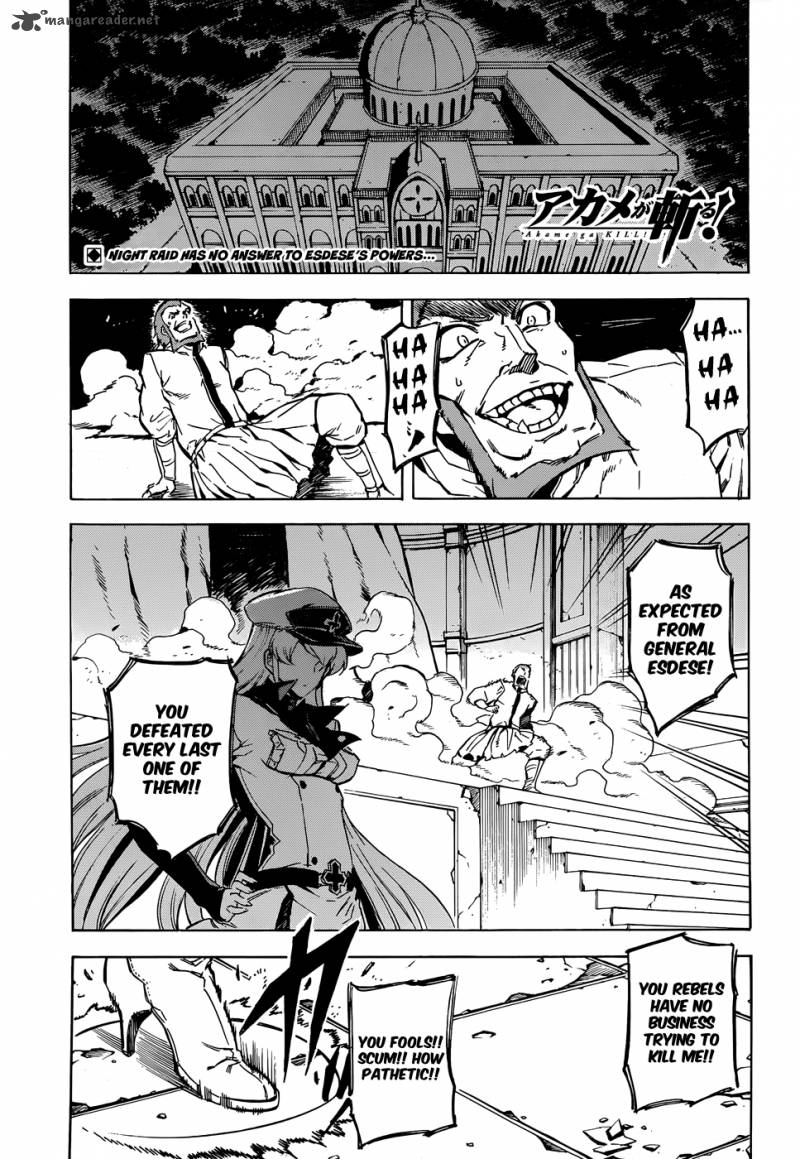 Akame Ga Kiru Chapter 43 Page 2