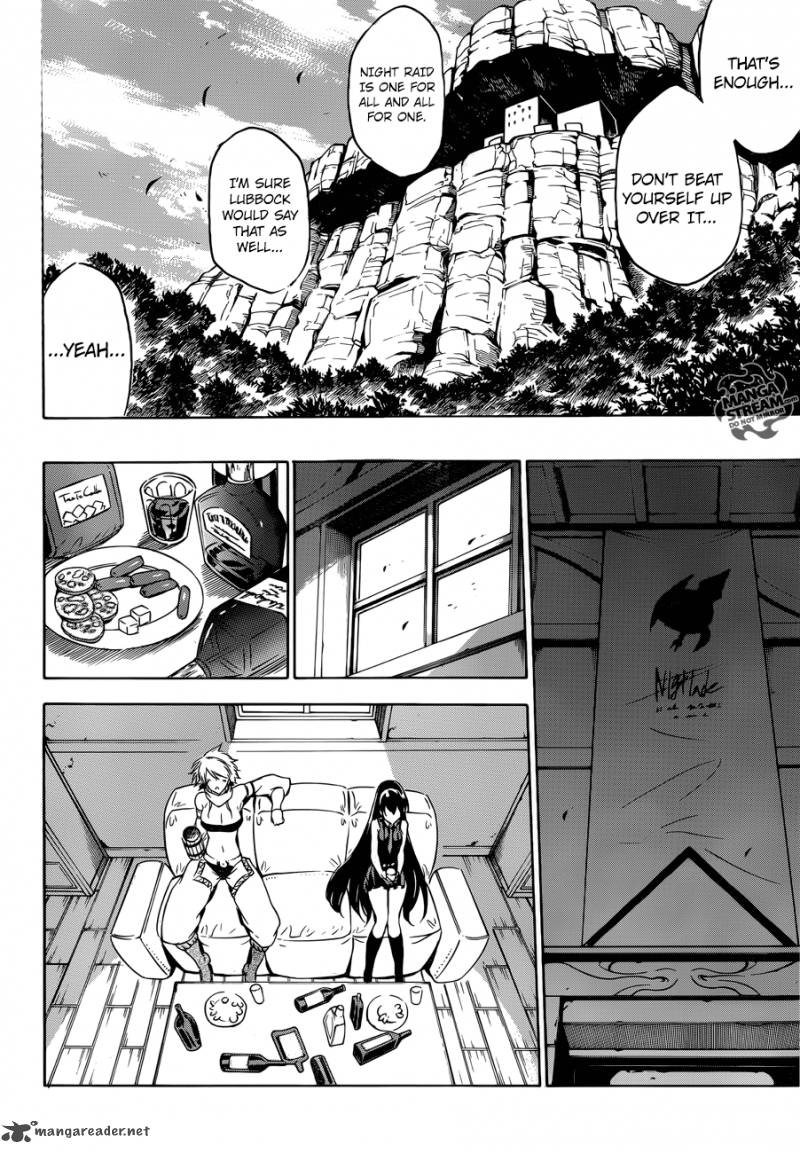 Akame Ga Kiru Chapter 57 Page 16