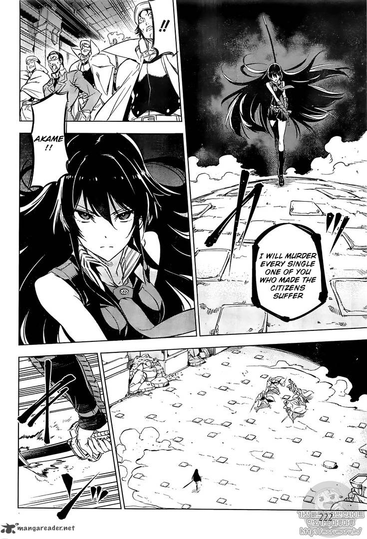 Akame Ga Kiru Chapter 72 Page 22
