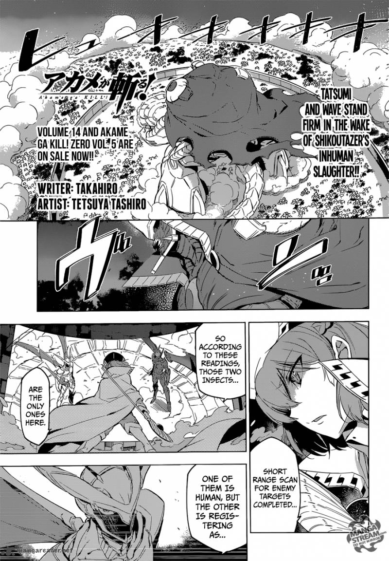 Akame Ga Kiru Chapter 74 Page 1