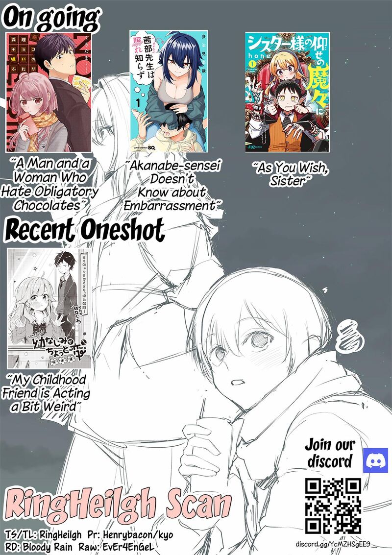 Akanabe Sensei Wa Tereshirazu Chapter 17 Page 14