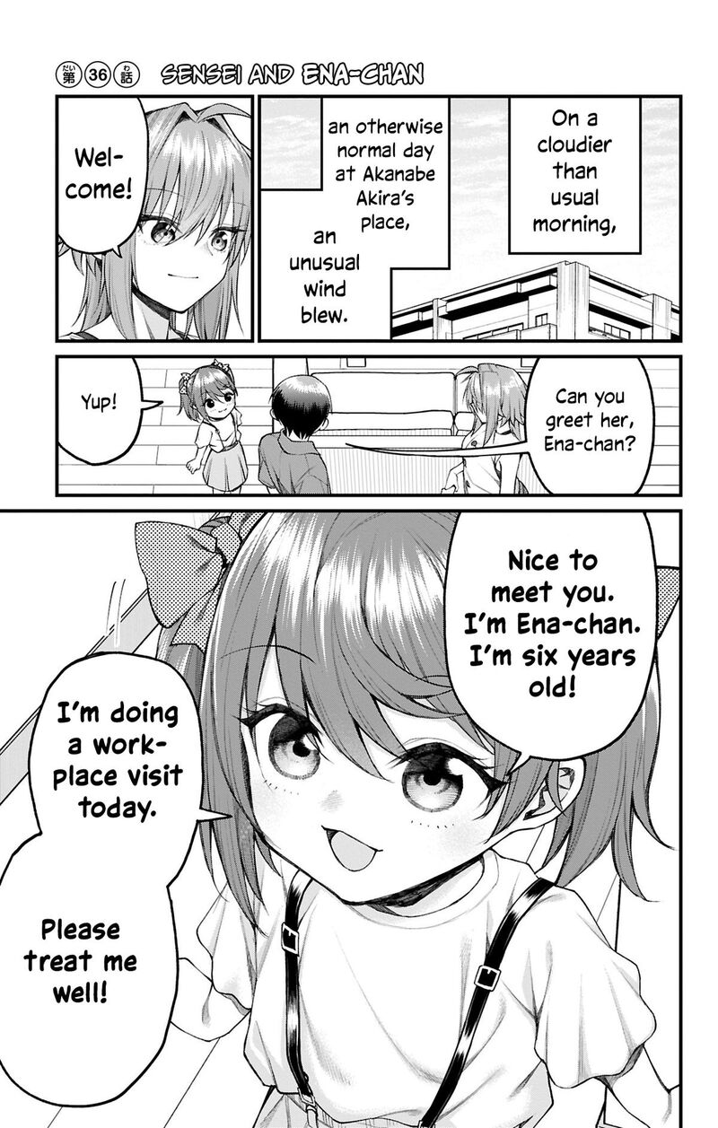 Akanabe Sensei Wa Tereshirazu Chapter 36 Page 1