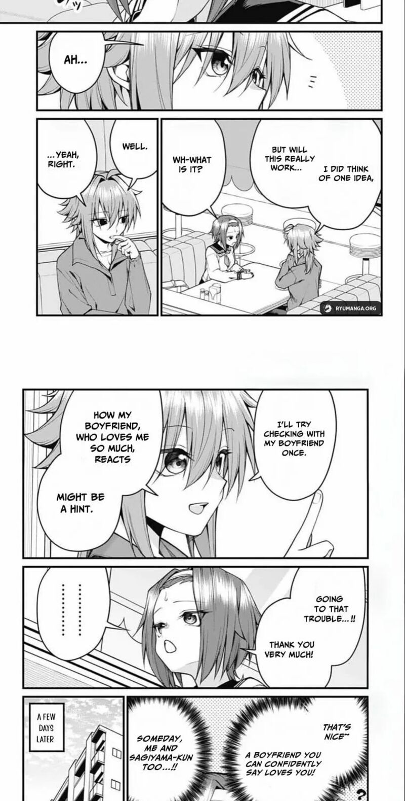 Akanabe Sensei Wa Tereshirazu Chapter 56 Page 3