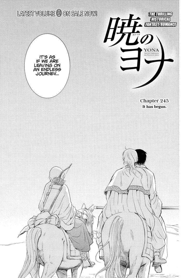 Akatsuki No Yona Chapter 245 Page 3