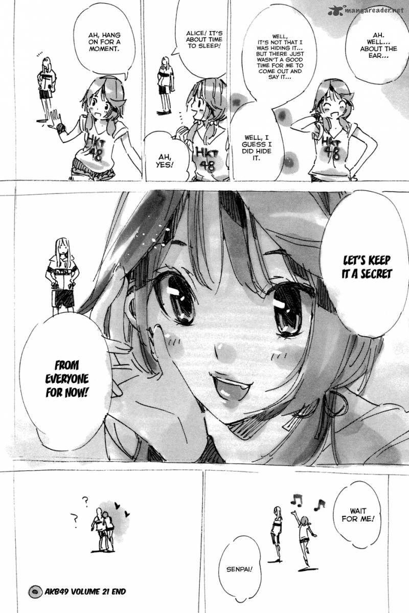 Akb49 Renai Kinshi Jourei Chapter 186 Page 23