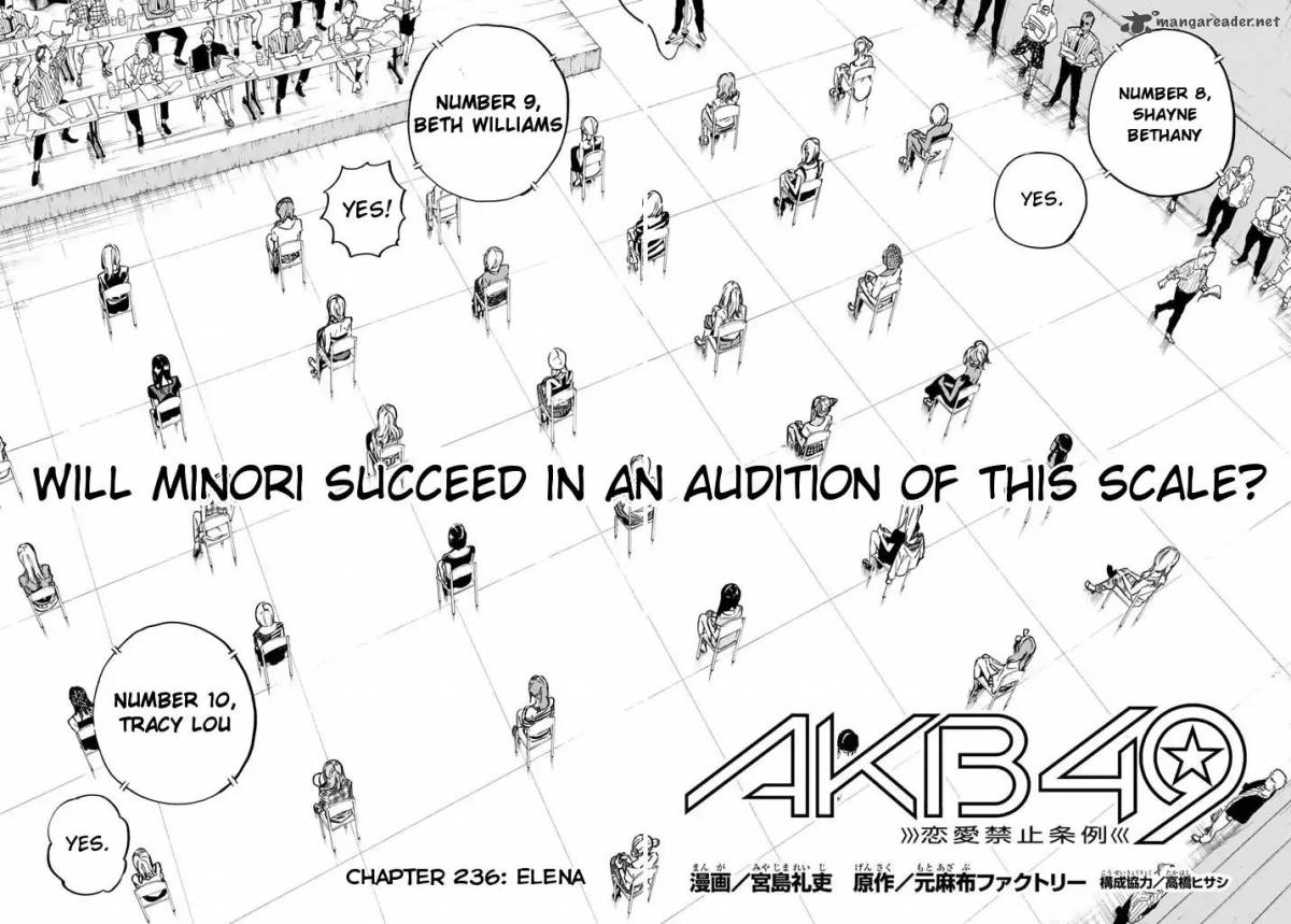 Akb49 Renai Kinshi Jourei Chapter 236 Page 4