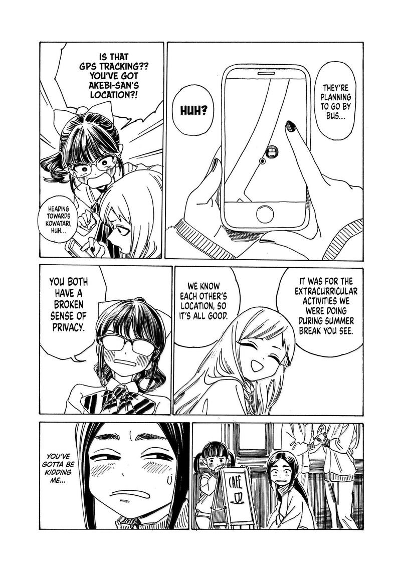 Akebi Chan No Sailor Fuku Chapter 84 Page 8