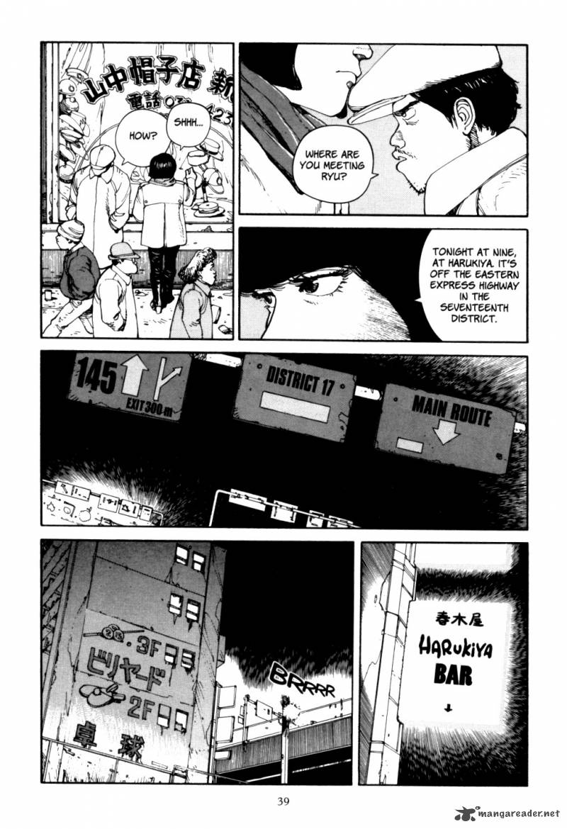 Akira Chapter 1 Page 36