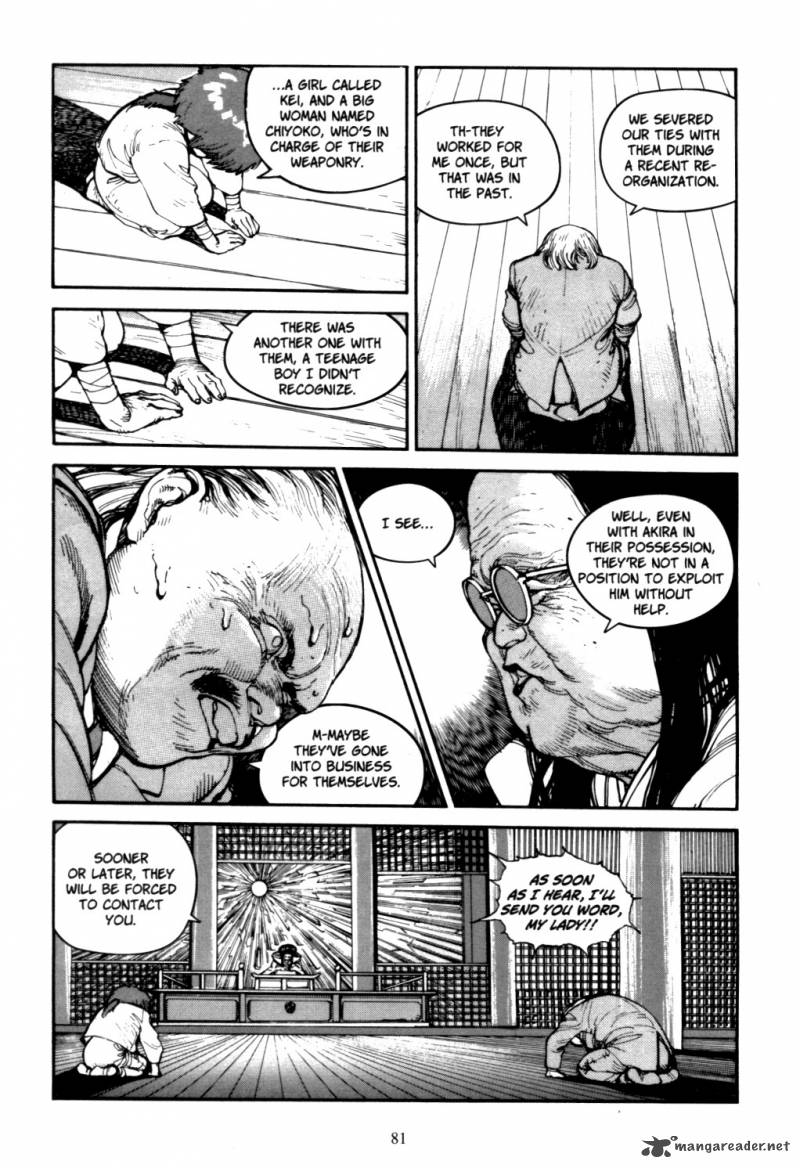Akira Chapter 3 Page 80