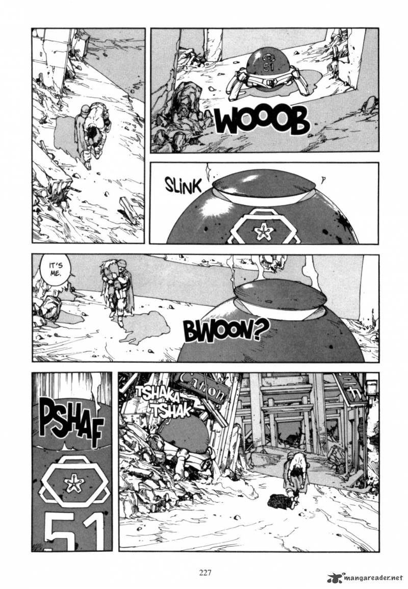 Akira Chapter 4 Page 223