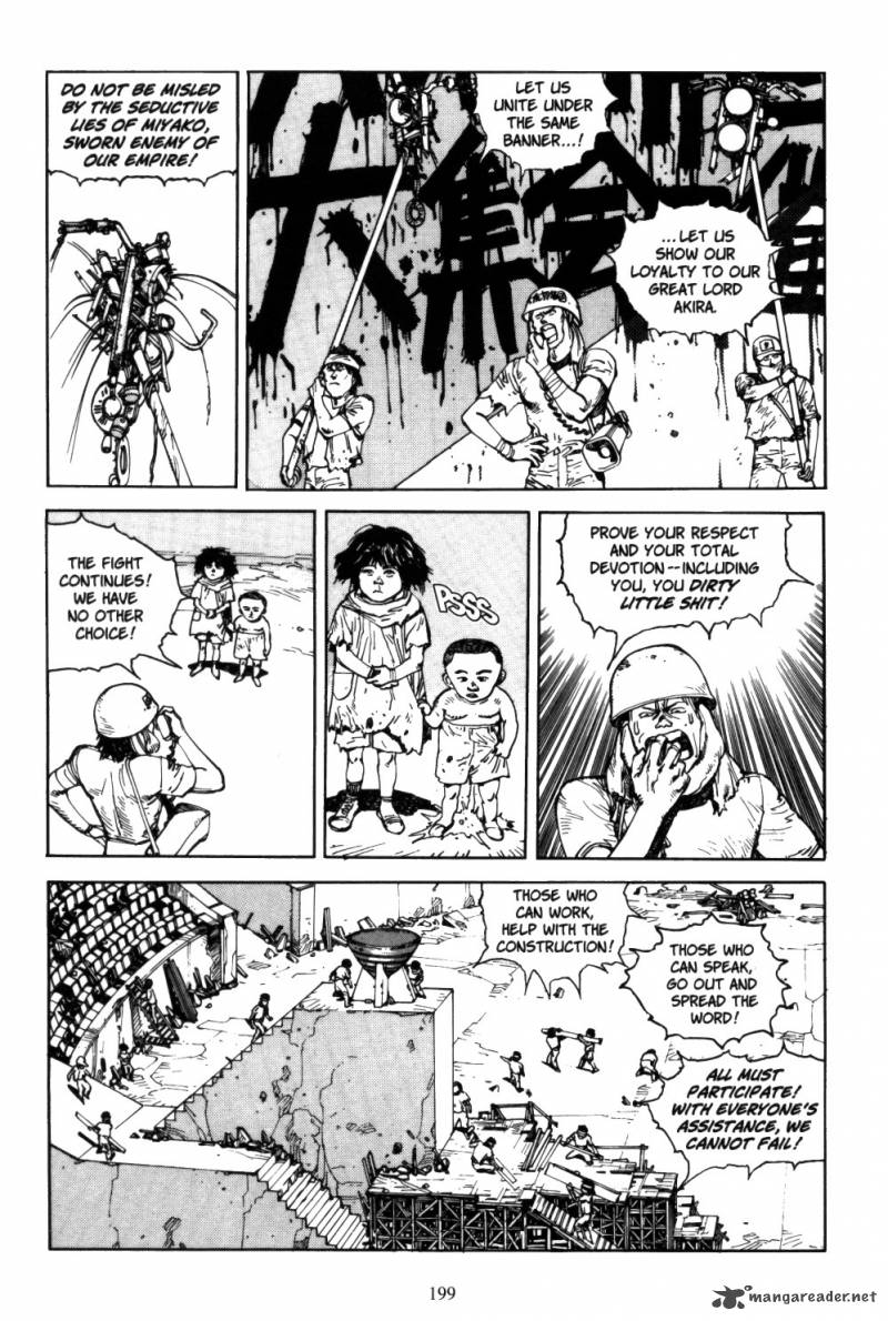 Akira Chapter 5 Page 197