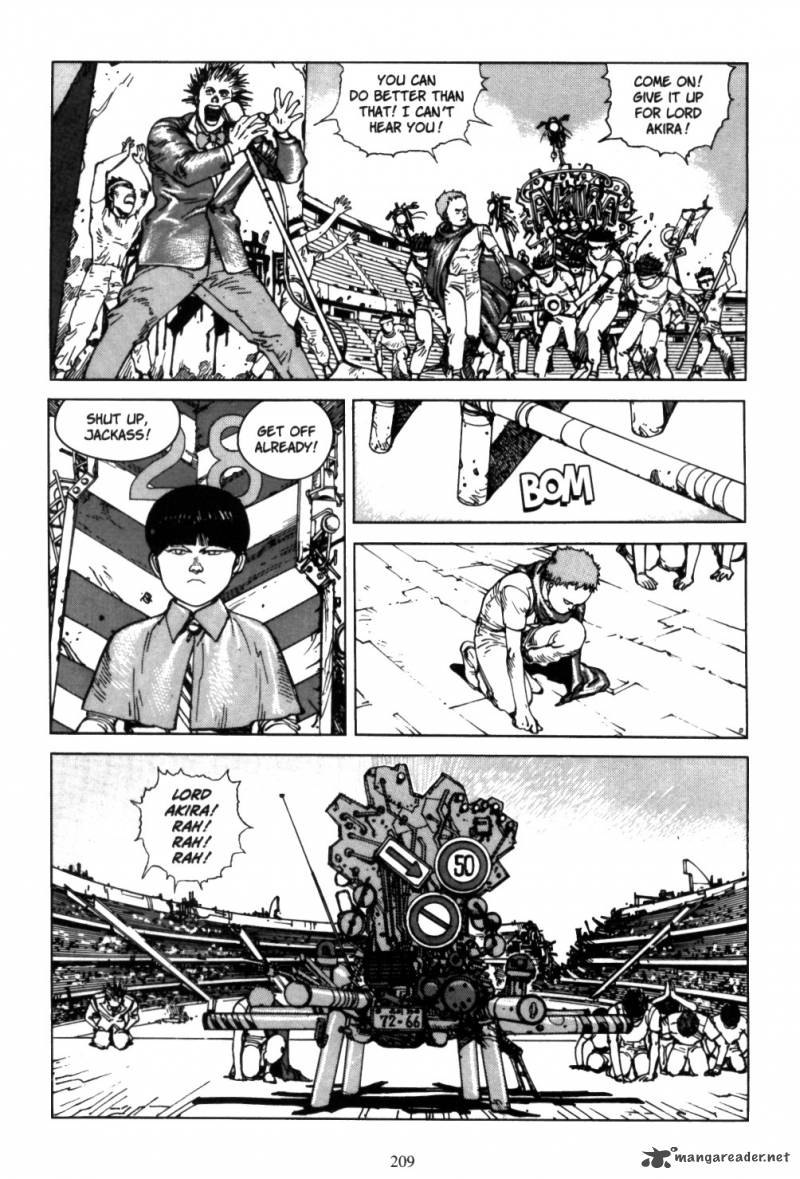 Akira Chapter 5 Page 207