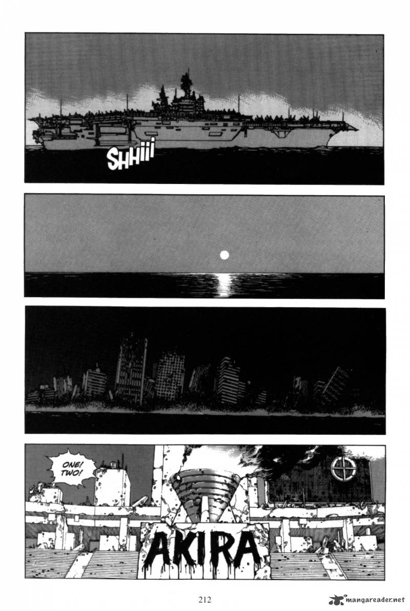 Akira Chapter 5 Page 210