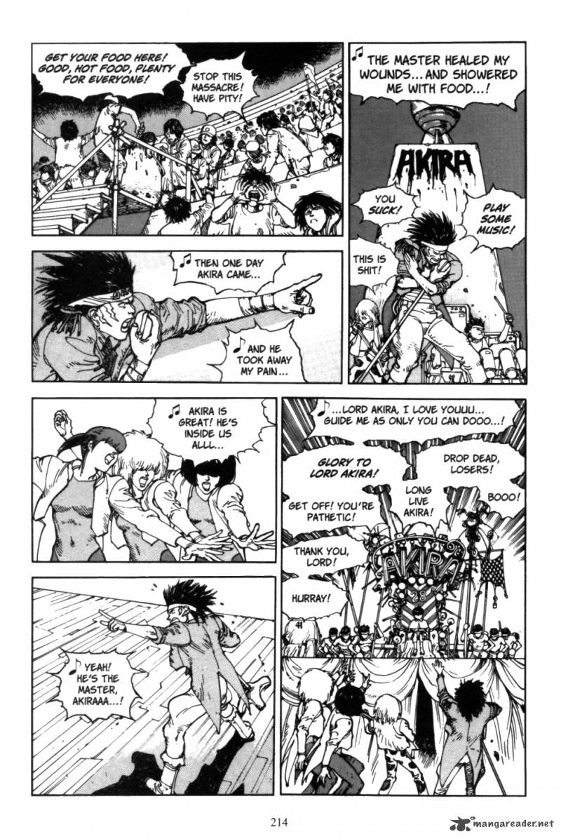 Akira Chapter 5 Page 212