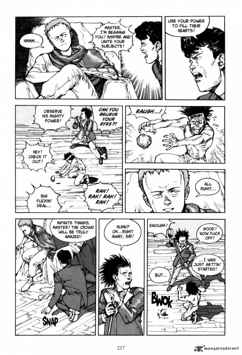 Akira Chapter 5 Page 215