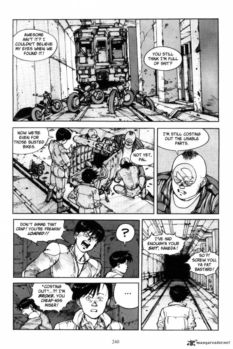 Akira Chapter 5 Page 237