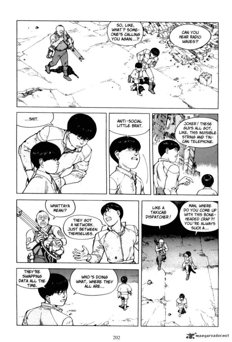 Akira Chapter 6 Page 200