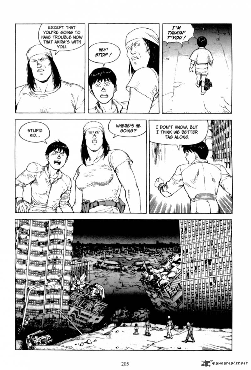 Akira Chapter 6 Page 203