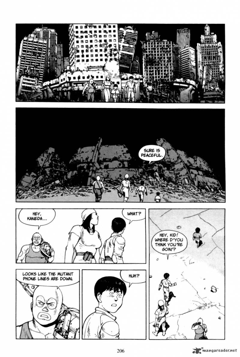 Akira Chapter 6 Page 204
