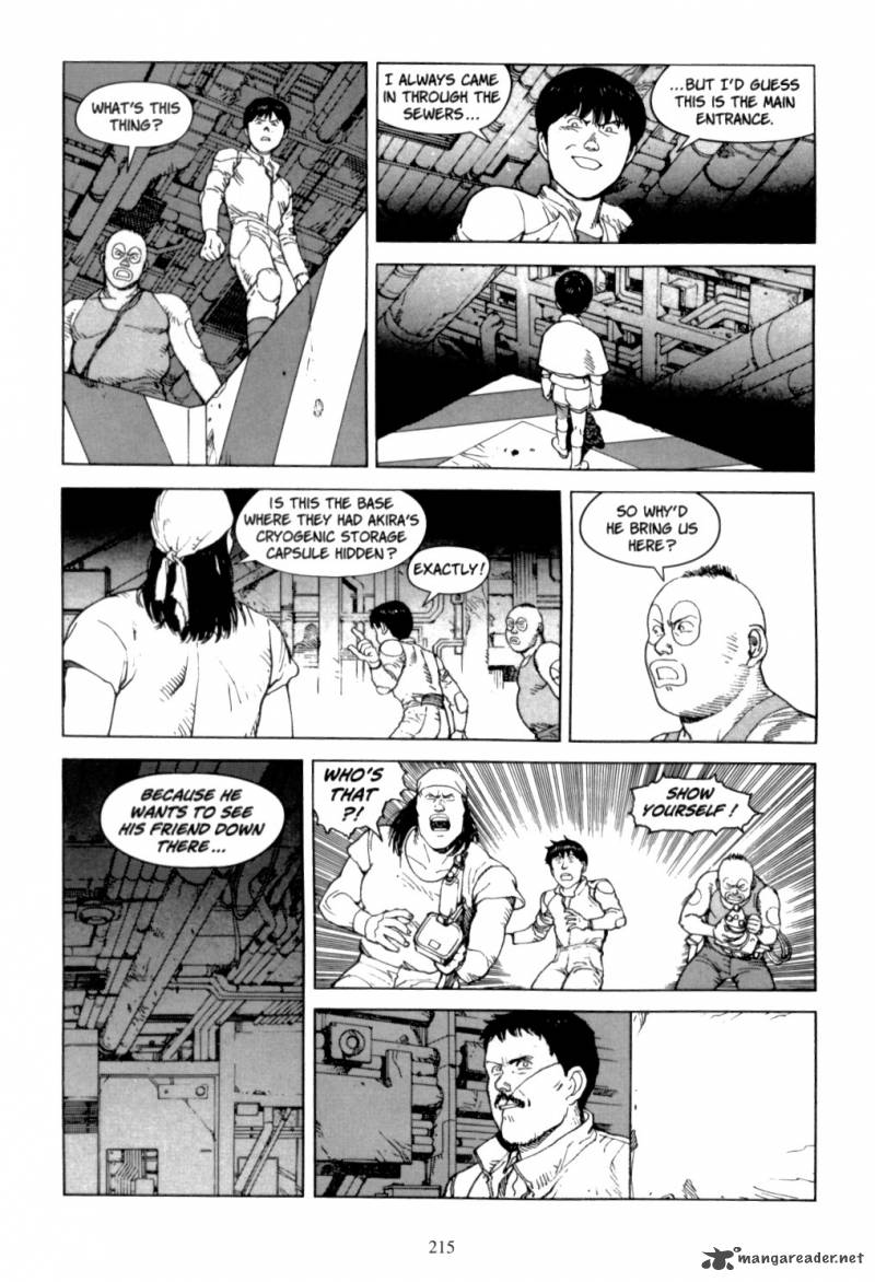 Akira Chapter 6 Page 213