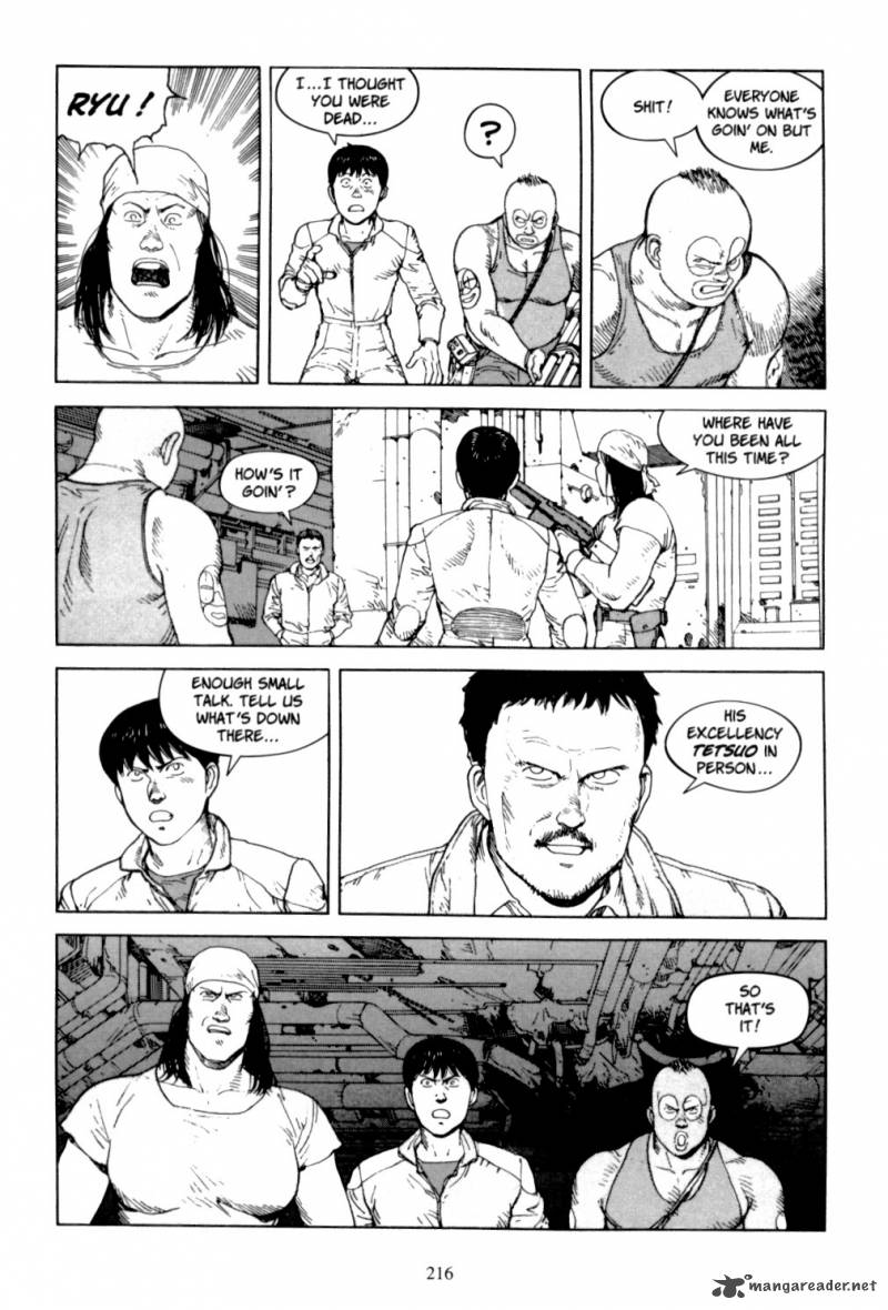 Akira Chapter 6 Page 214