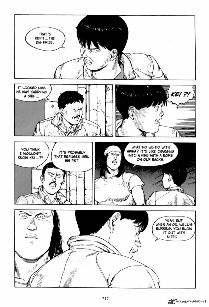 Akira Chapter 6 Page 215