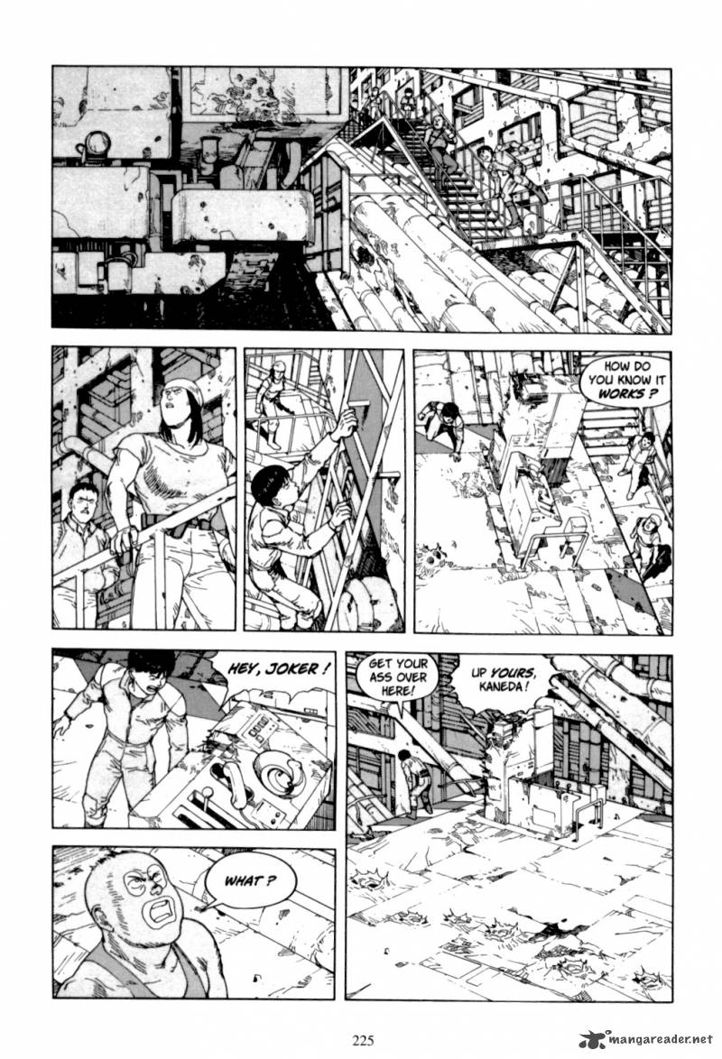 Akira Chapter 6 Page 223