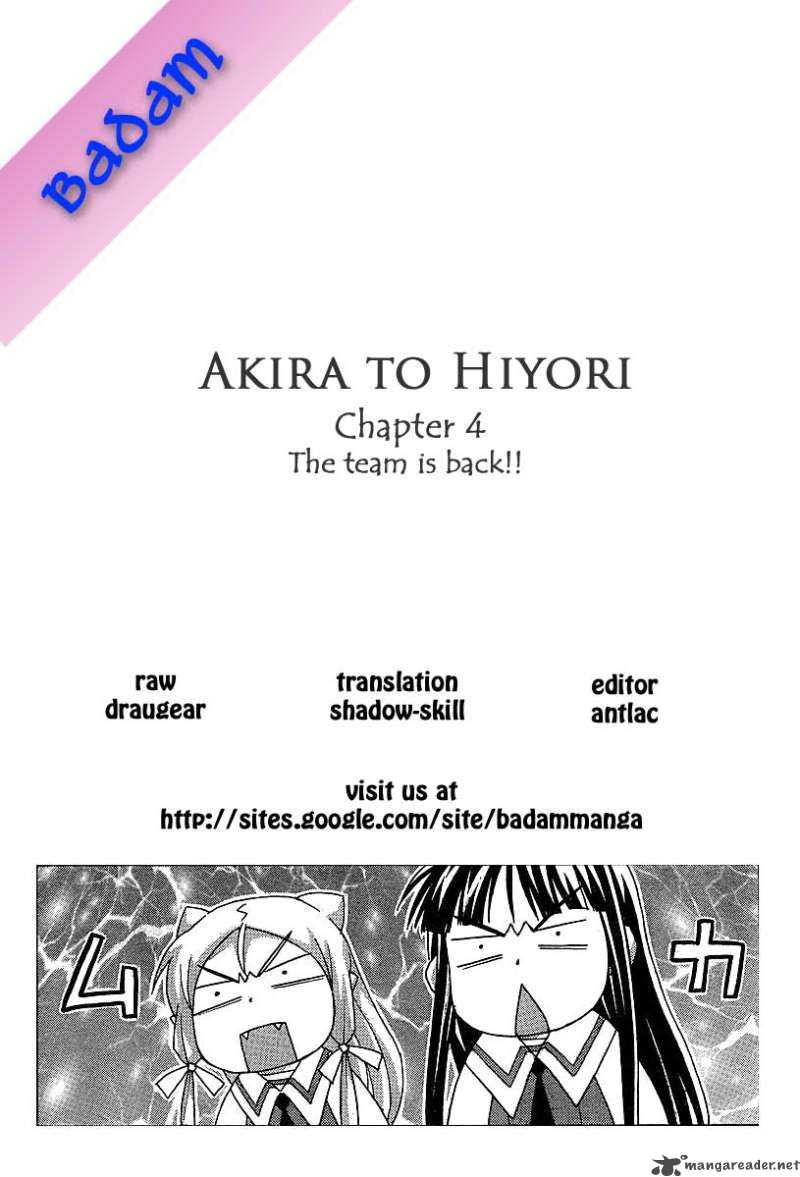 Akira To Hiyori Chapter 4 Page 20