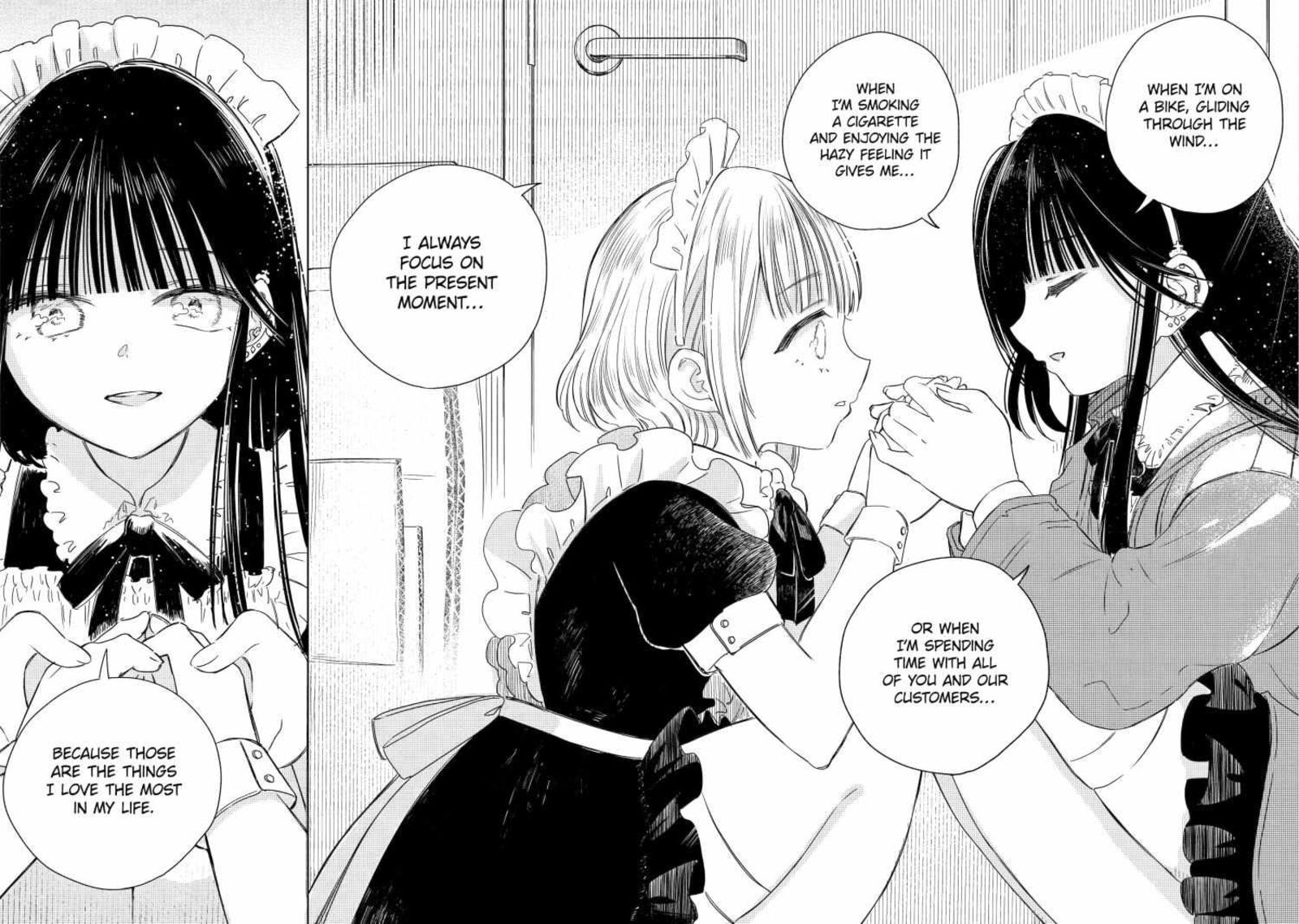 Akogare No Maid San Wa Tabako Ga Niau Chapter 4 Page 12