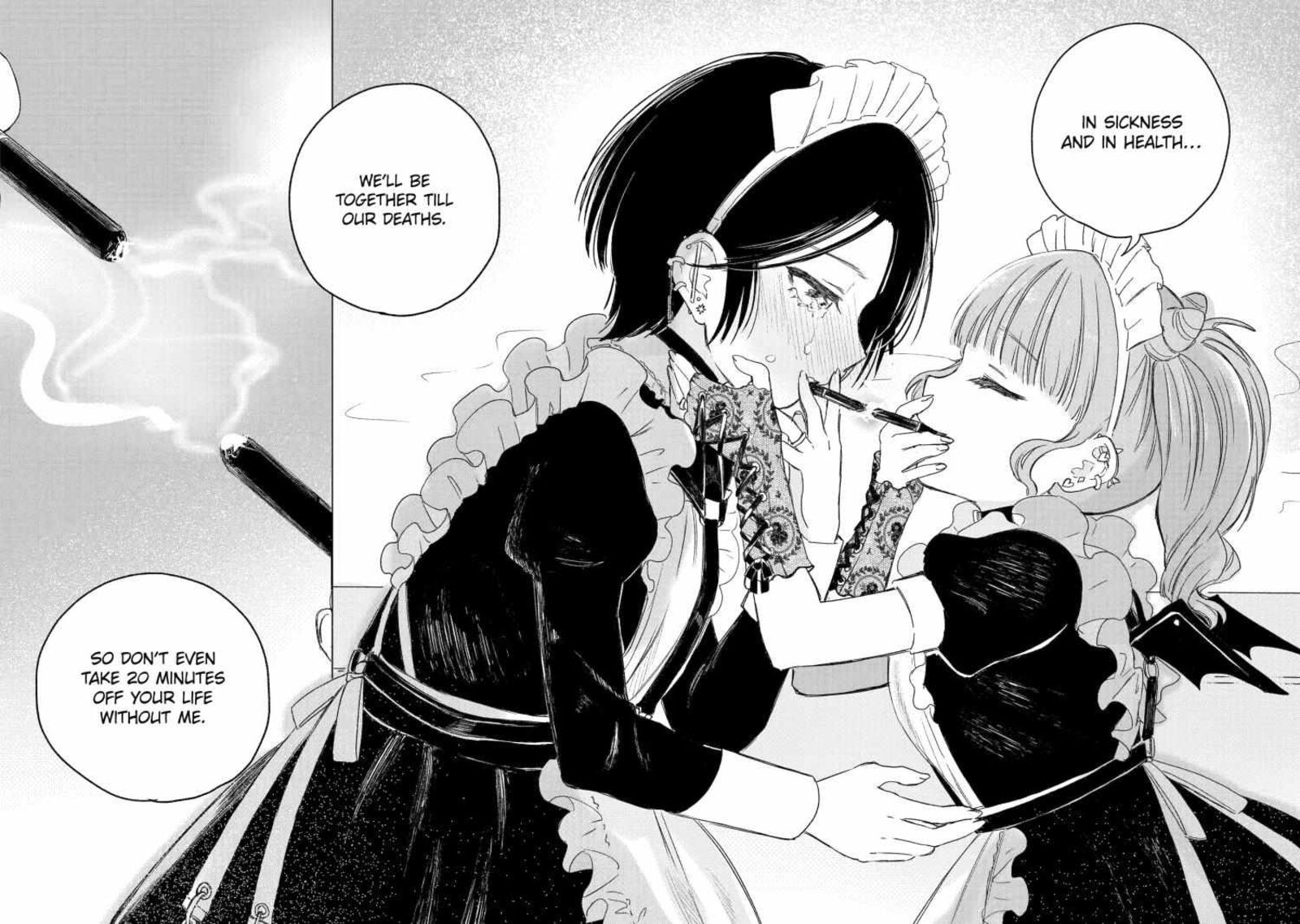 Akogare No Maid San Wa Tabako Ga Niau Chapter 9 Page 4