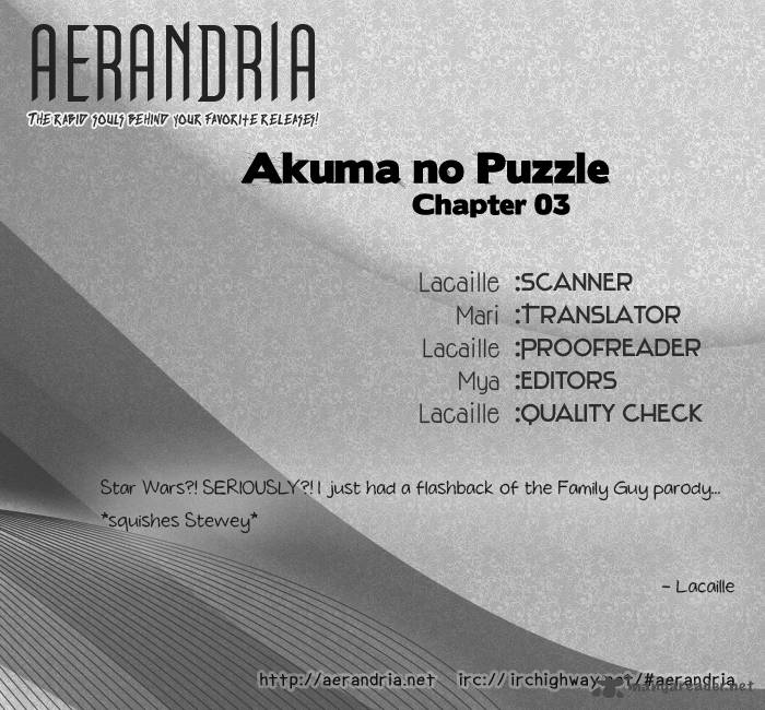Akuma No Puzzle Chapter 3 Page 2