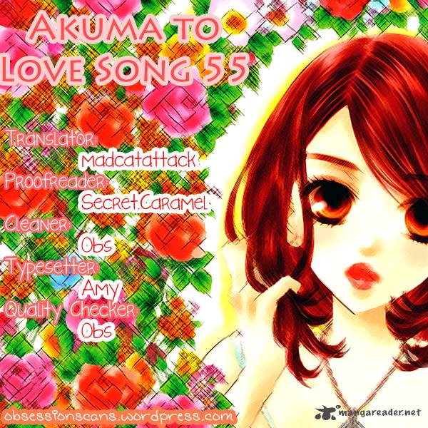 Akuma To Love Song Chapter 55 Page 29