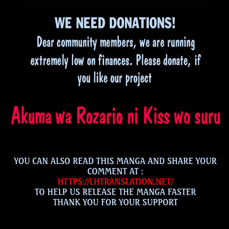 Akuma Wa Rozario Ni Kiss Wo Suru Chapter 9 Page 34
