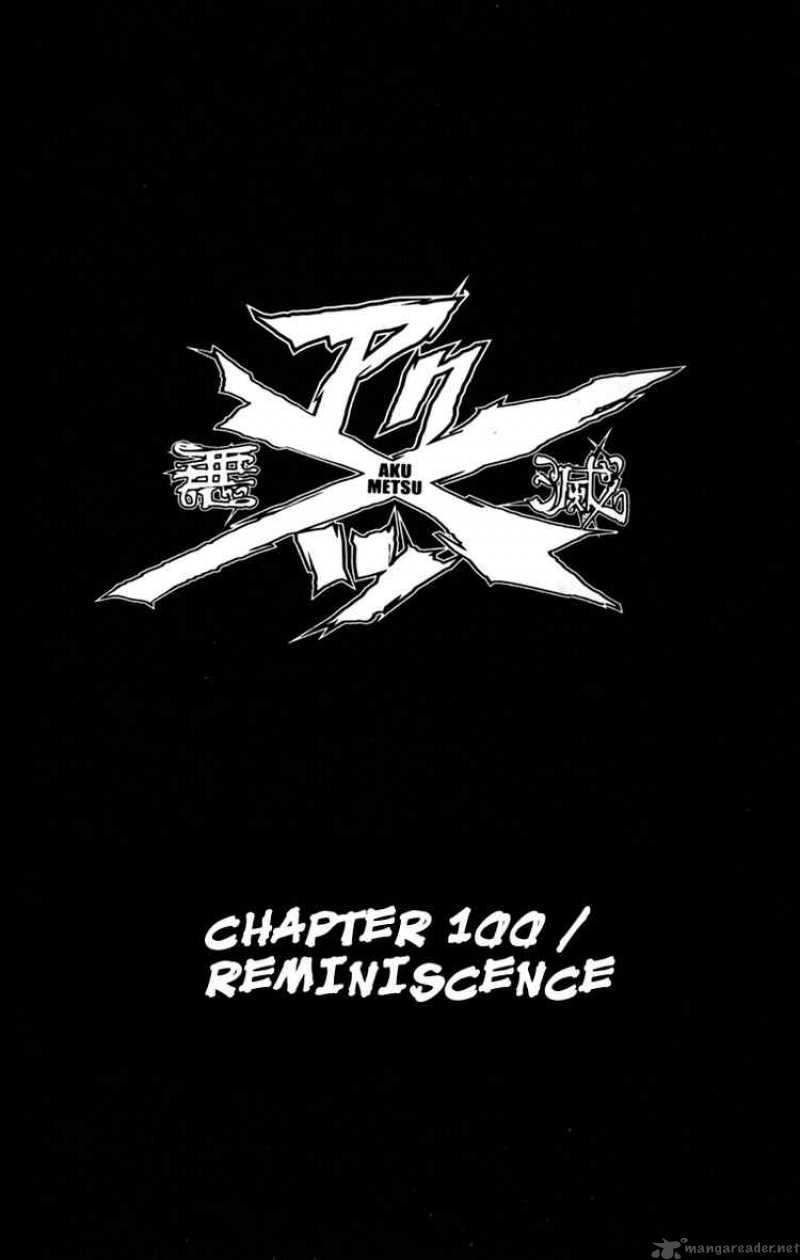 Akumetsu Chapter 100 Page 1