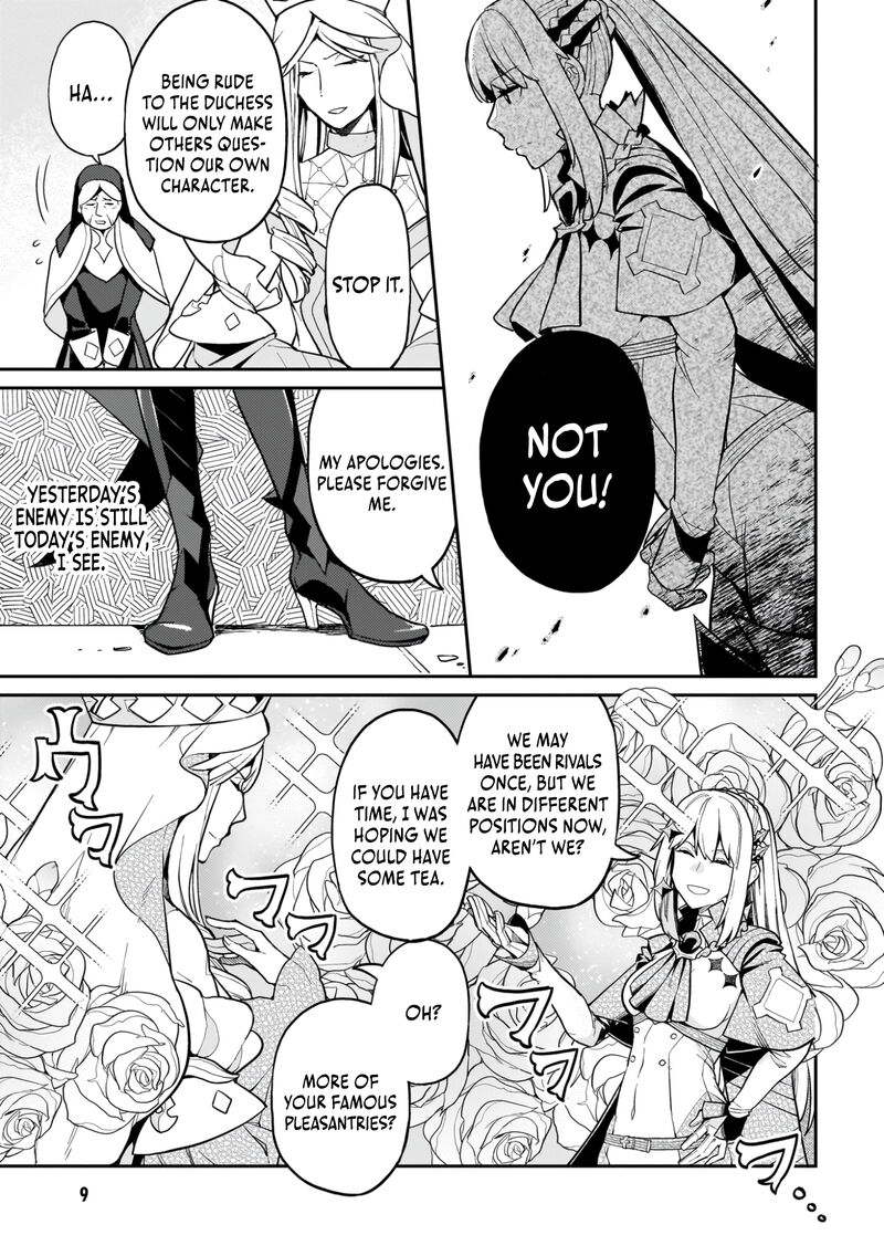 Akuyaku Ikka No Okugata Shi Ni Modori Shite Kokoro Wo Irekaeru Chapter 14 Page 11