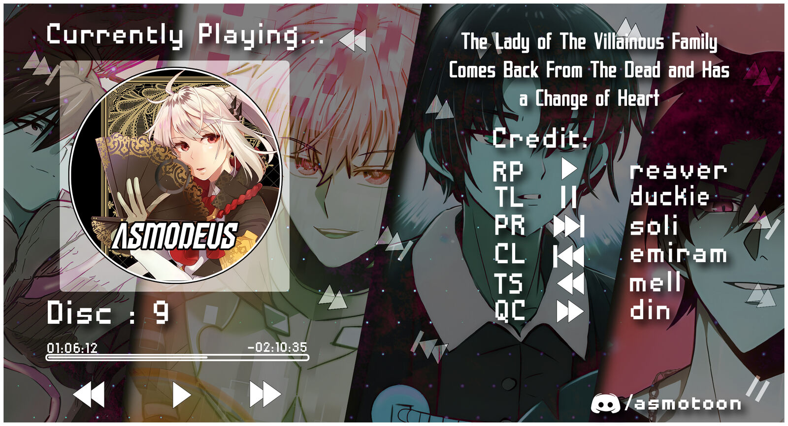 Akuyaku Ikka No Okugata Shi Ni Modori Shite Kokoro Wo Irekaeru Chapter 9 Page 1