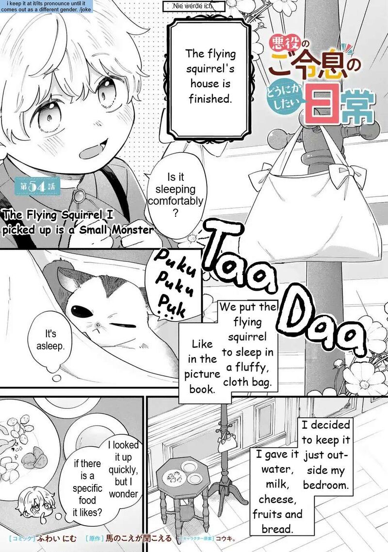 Akuyaku No Goreisoku No Dounika Shitai Nichijou Chapter 54 Page 2