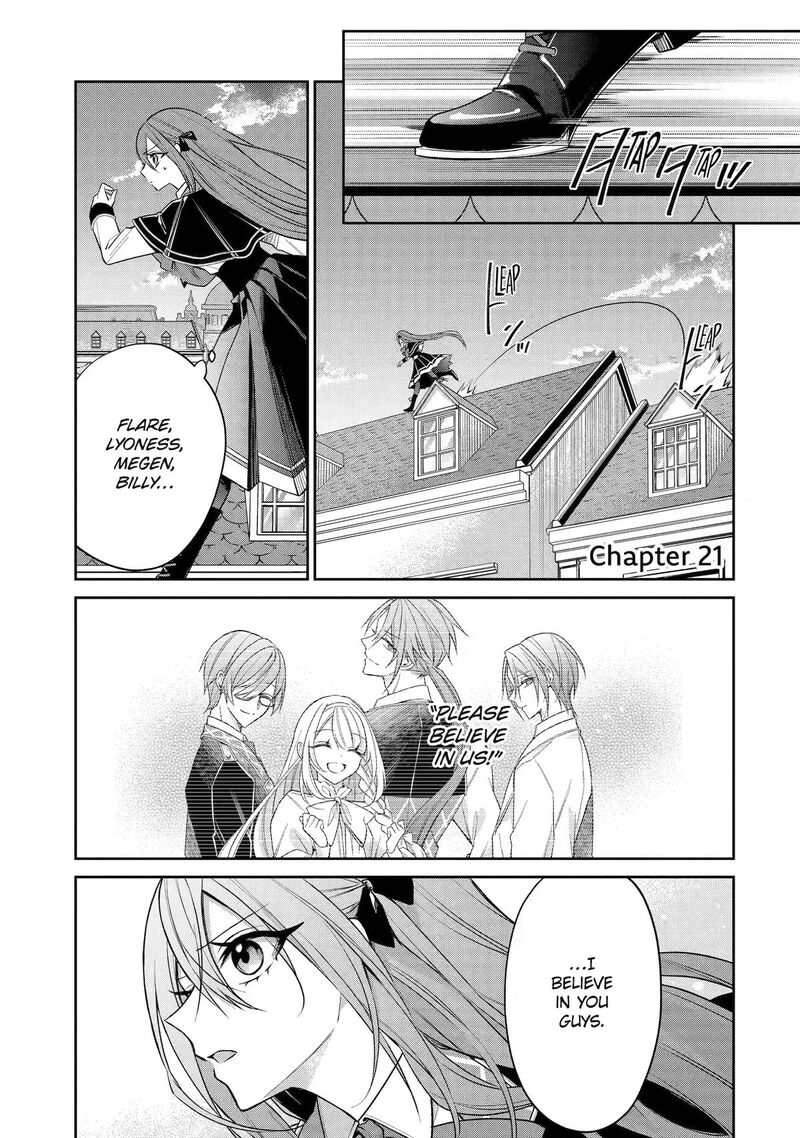 Akuyaku Reijou Ni Tensei Shita Inaka Musume Ga Bad End Kaihi Ni Idomu Hanashi Shinitakunai Node Last Boss Yori Tsuyoku Nattemita Chapter 21 Page 1