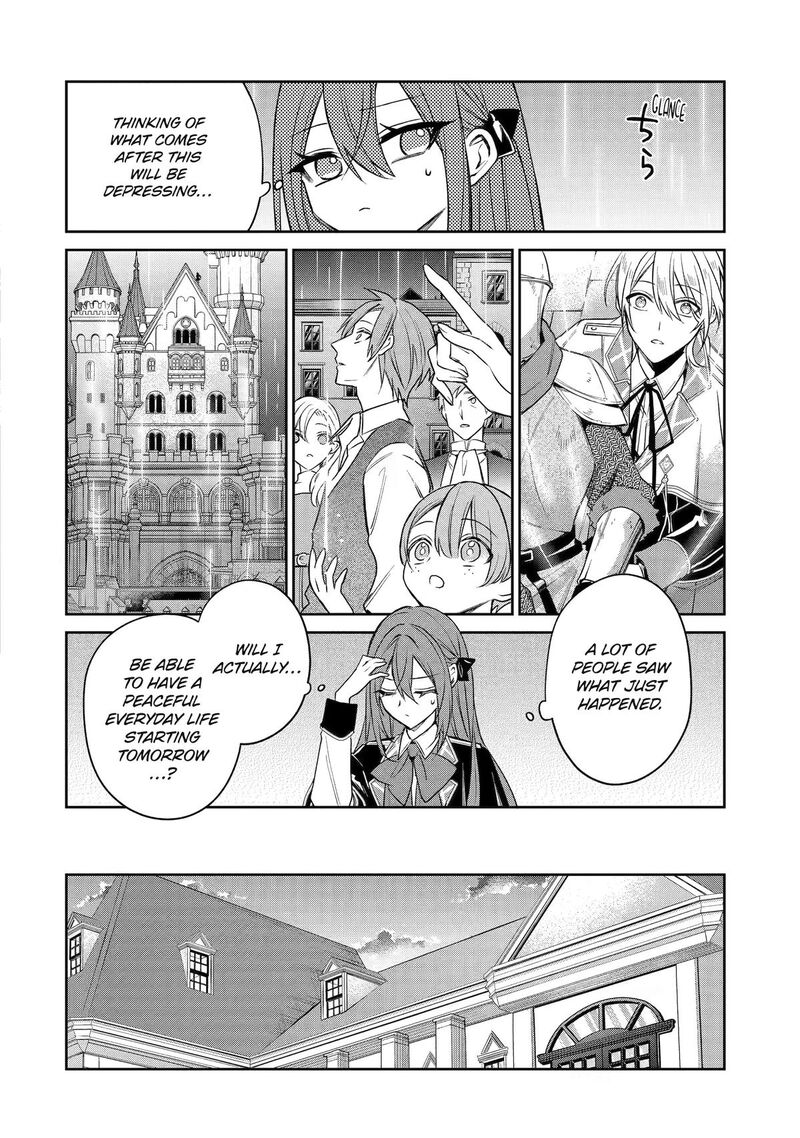 Akuyaku Reijou Ni Tensei Shita Inaka Musume Ga Bad End Kaihi Ni Idomu Hanashi Shinitakunai Node Last Boss Yori Tsuyoku Nattemita Chapter 21 Page 27