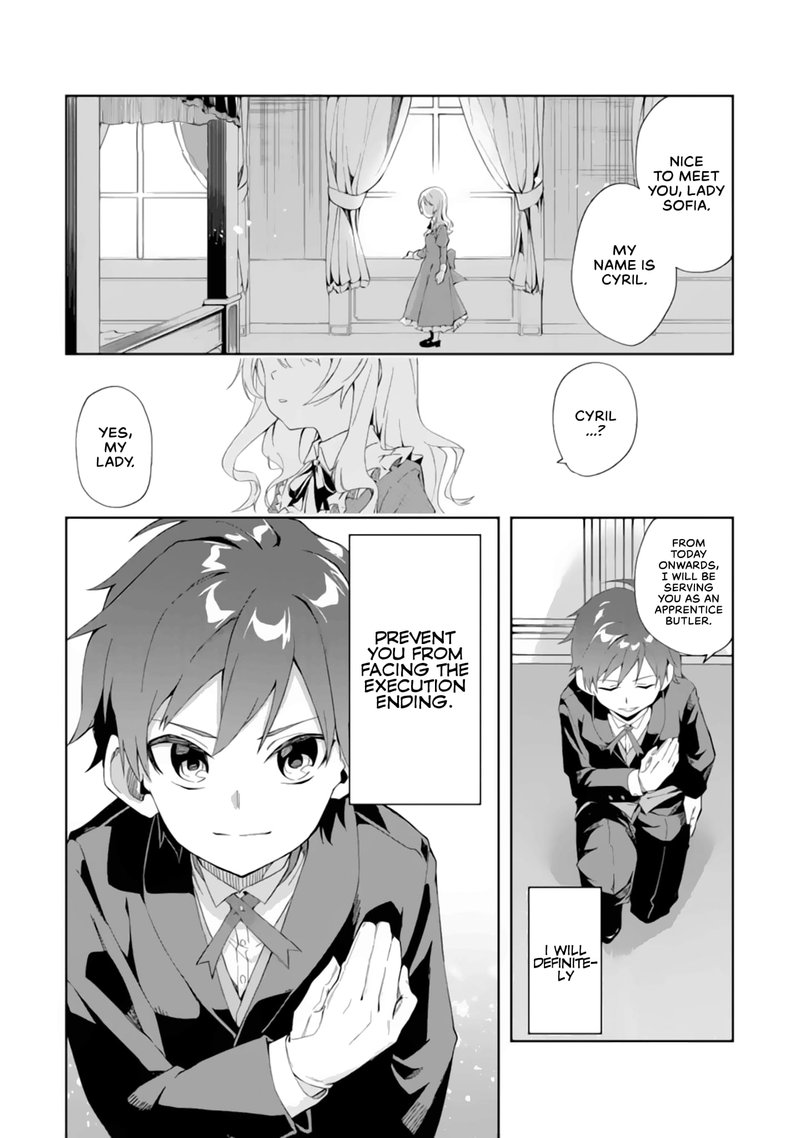 Akuyaku Reijou No Shitsuji Sama Hametsu Flag Wa Ore Ga Tsubusasete Itadakimasu Chapter 1a Page 1