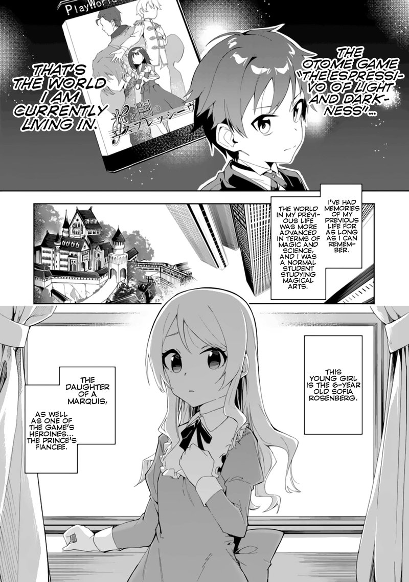 Akuyaku Reijou No Shitsuji Sama Hametsu Flag Wa Ore Ga Tsubusasete Itadakimasu Chapter 1a Page 3