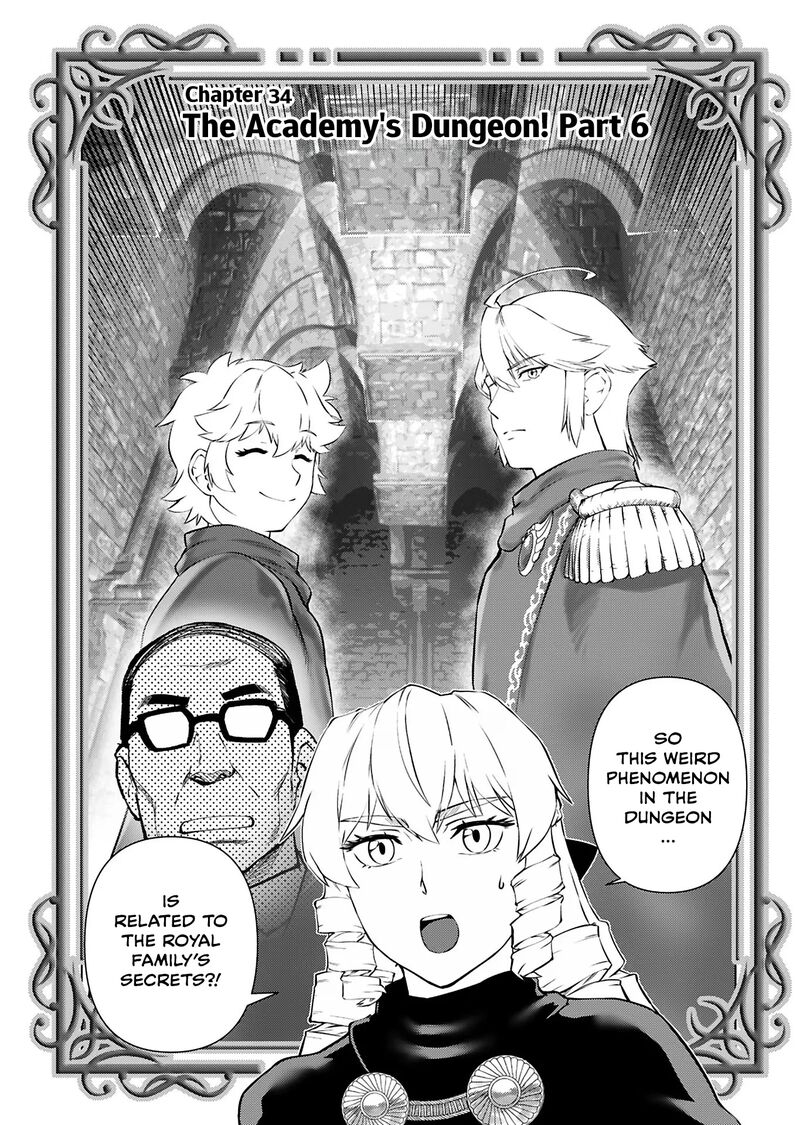 Akuyaku Reijou Tensei Oji San Chapter 34 Page 1