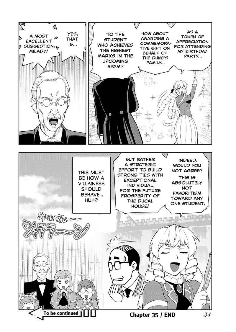 Akuyaku Reijou Tensei Oji San Chapter 35 Page 36